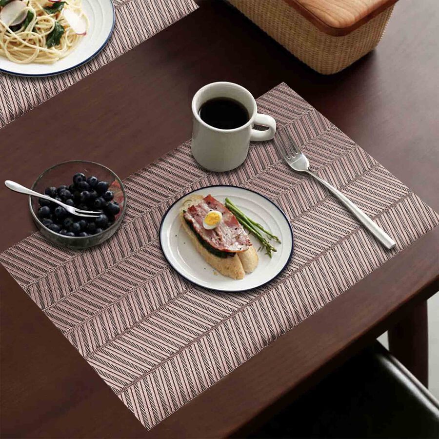 PVC Brown Table Mat, , large image number null