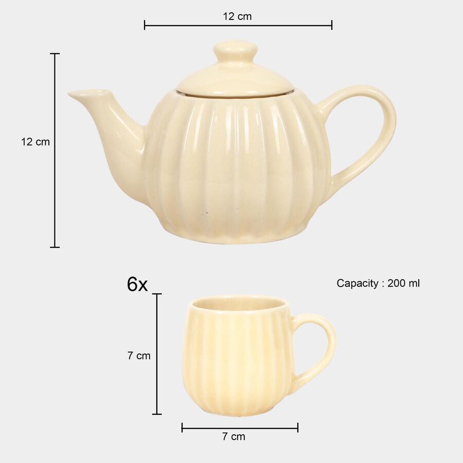 200 ml Cup Opalware Tea Set, , large image number null