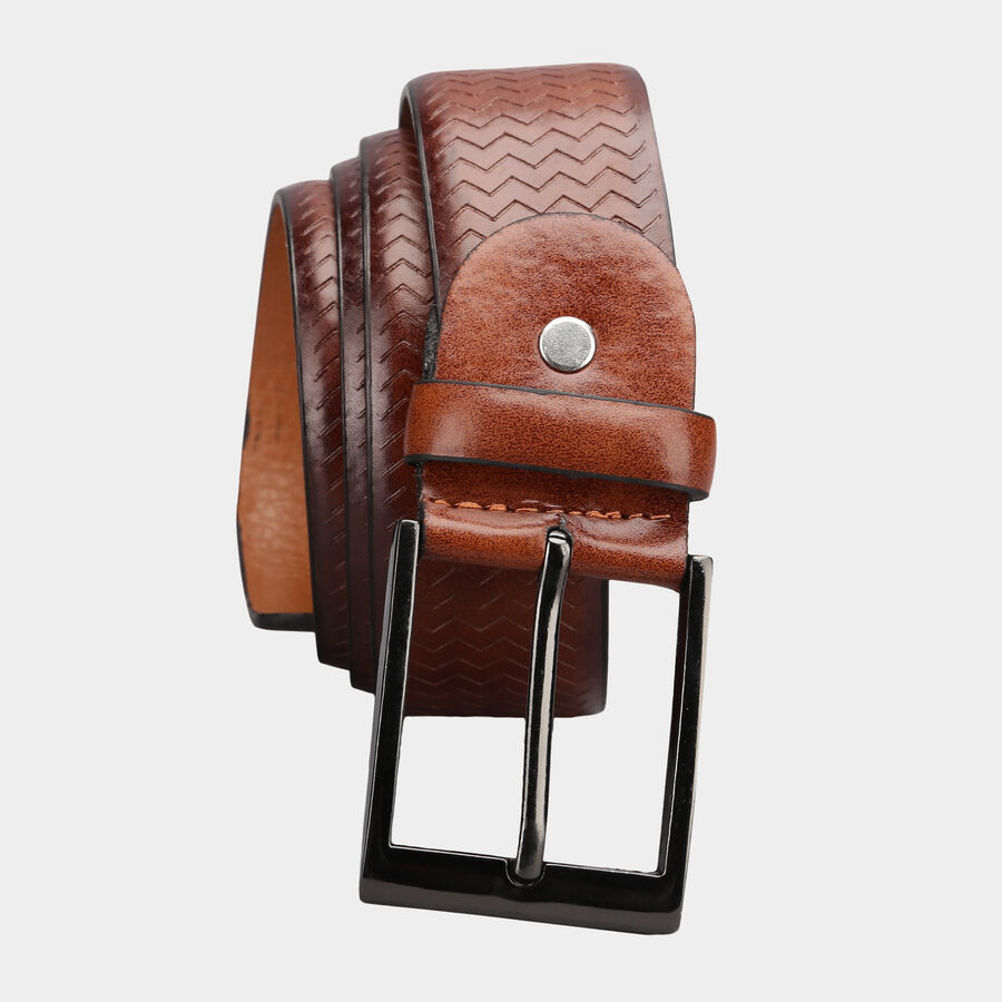 Men Casual Tan Belt (32 in.), , large image number null