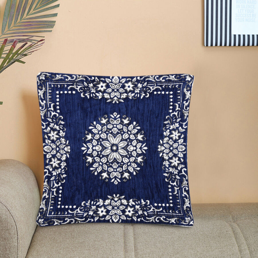 Jacquard Microfiber Cushion Cover, , large image number null