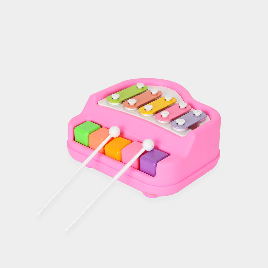 Kid's 2-in-1 Piano Xylophone Musical Toy, , large