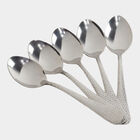 Stainless Steel Hammered Spoon - 5 Pcs., , small image number null