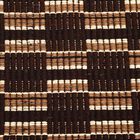 Brown Polyester Cotton Door Mat, , small