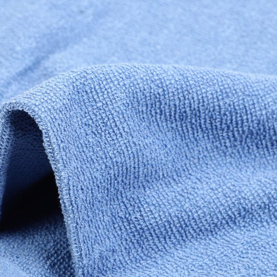 365 GSM Aqua Microfiber Bath Towel, , large