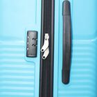 4-Wheel Cyan PVC Matee Hard Case Trolley, Large, , small image number null
