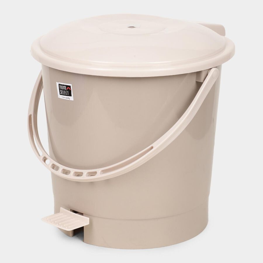 6 L Plastic Dustbin, , large image number null