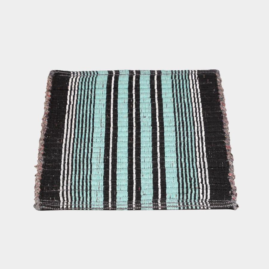 Maroon Polyester Cotton Door Mat, , large image number null