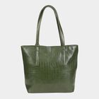 Women's Polyurethane Tote Bag, Textured, Medium Size, , small image number null