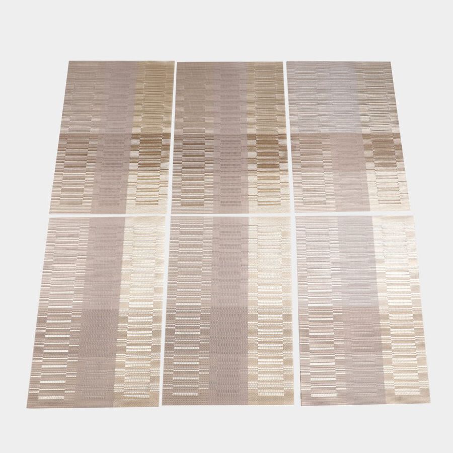 PVC Brown Table Mat, , large image number null
