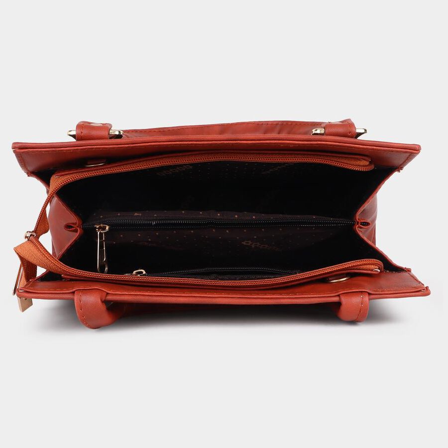Women's Cherry Polyurethane Hand Bag, , large image number null