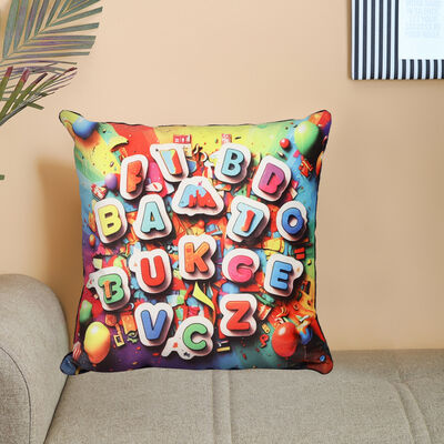Blue Polyester Cushion