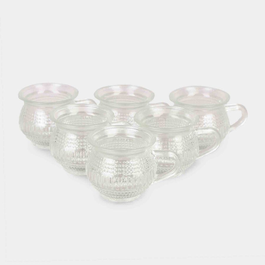 100 ml Glass Cup, Set of 6, , large image number null