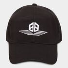 Black Men's Cotton Cap, , small image number null