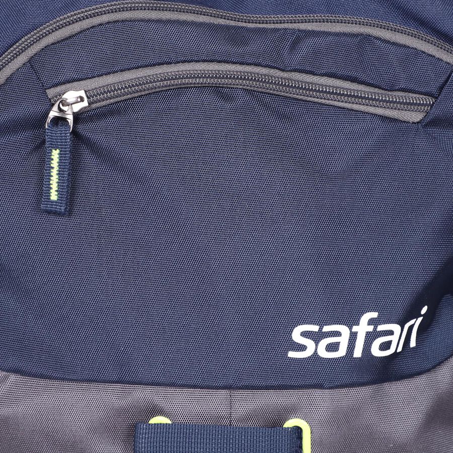 Dark Blue Polyester Backpack with Laptop Compartment, 30 L (Approx), , large image number null