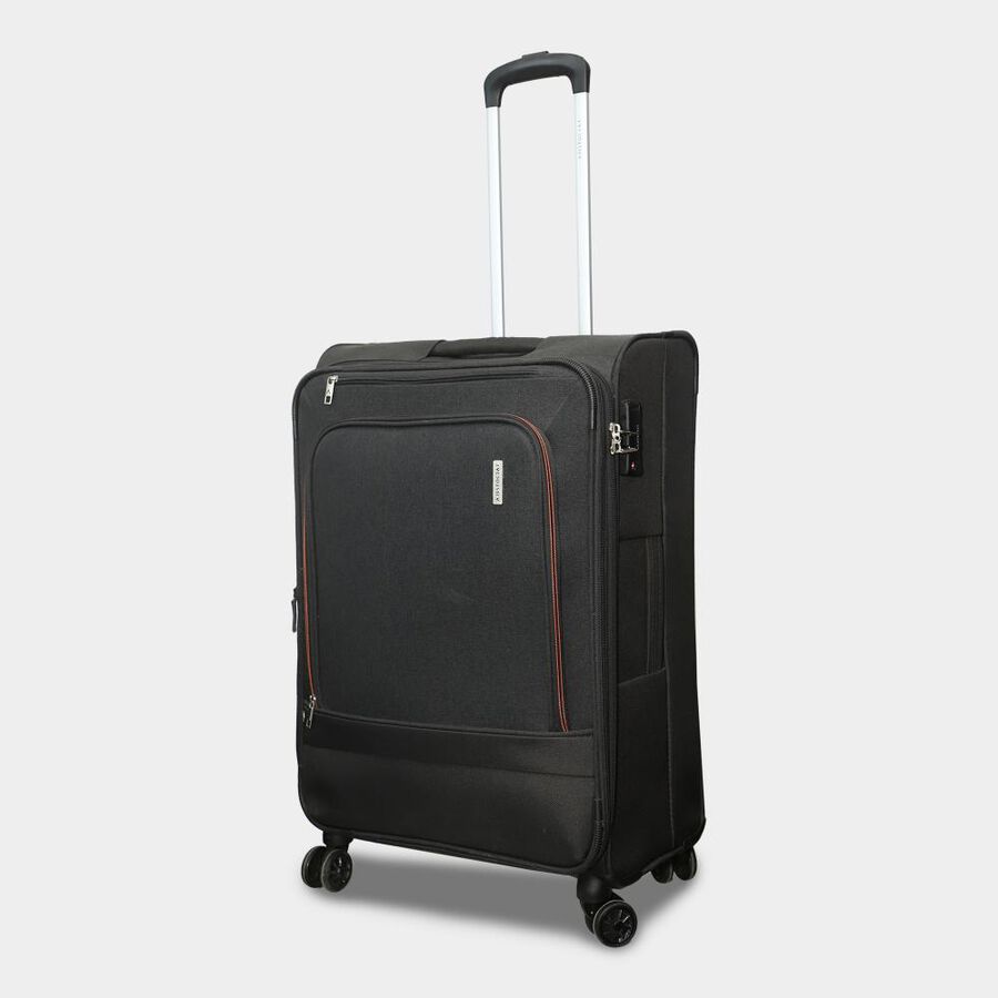 8-Wheel Polyester Soft Case Trolley, Medium, , large image number null
