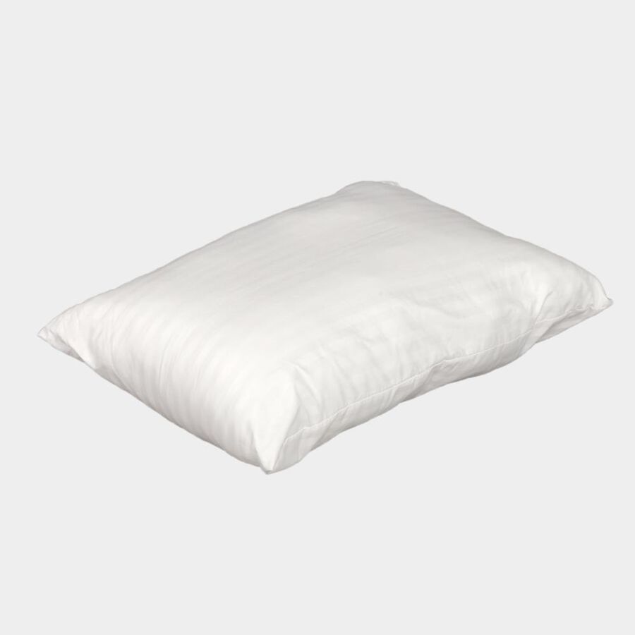 White Recycled Cotton Pillow Set of 2 , , large image number null