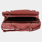 Women's Peach Polyurethane Tote Bag, , small image number null