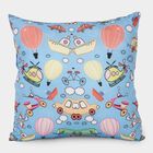 Light Blue Fabric Cushion, , small image number null