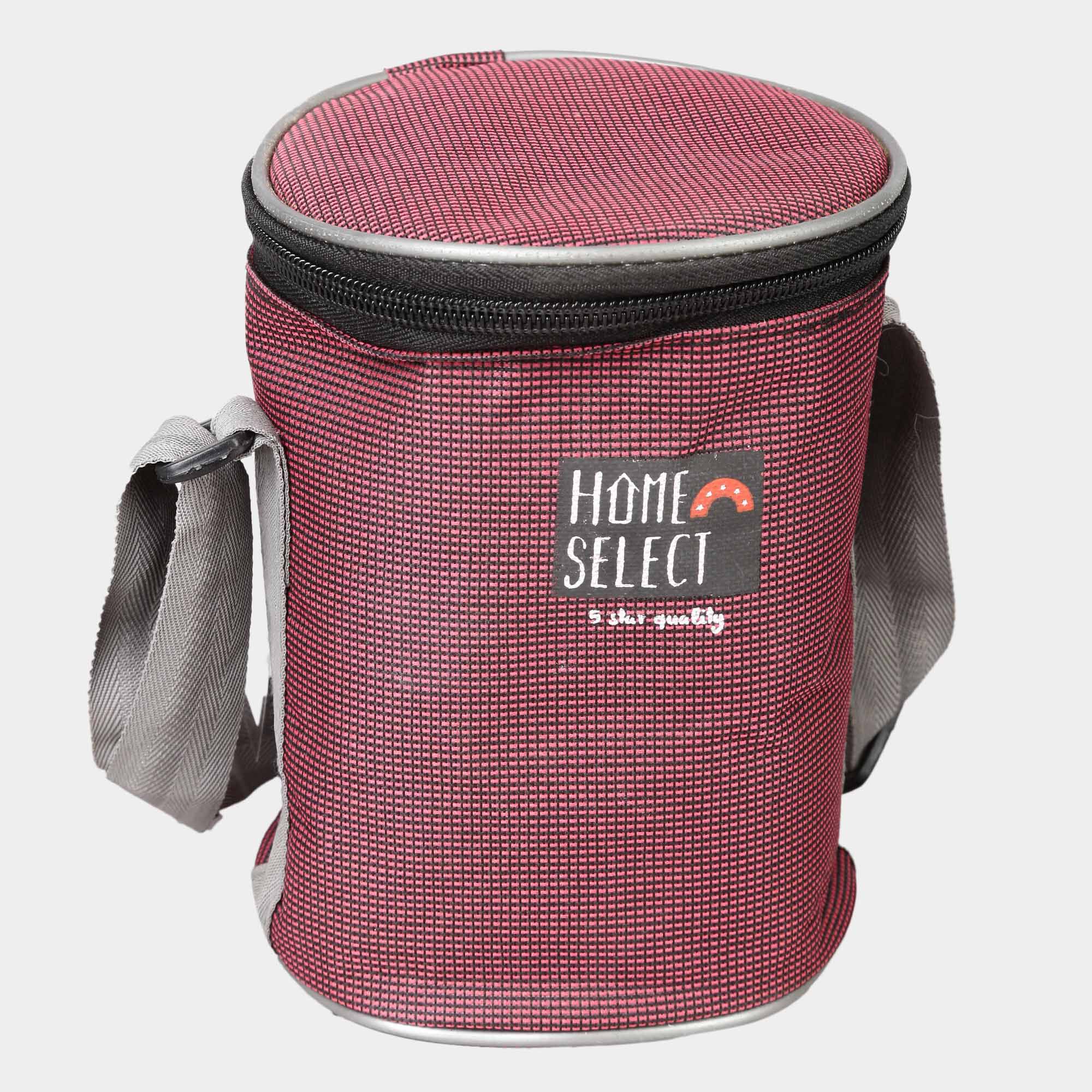 Steel Lunch Box, 3 Containers And 1 Bag Steel Lunch Box, 3 Containers And 1 Bag