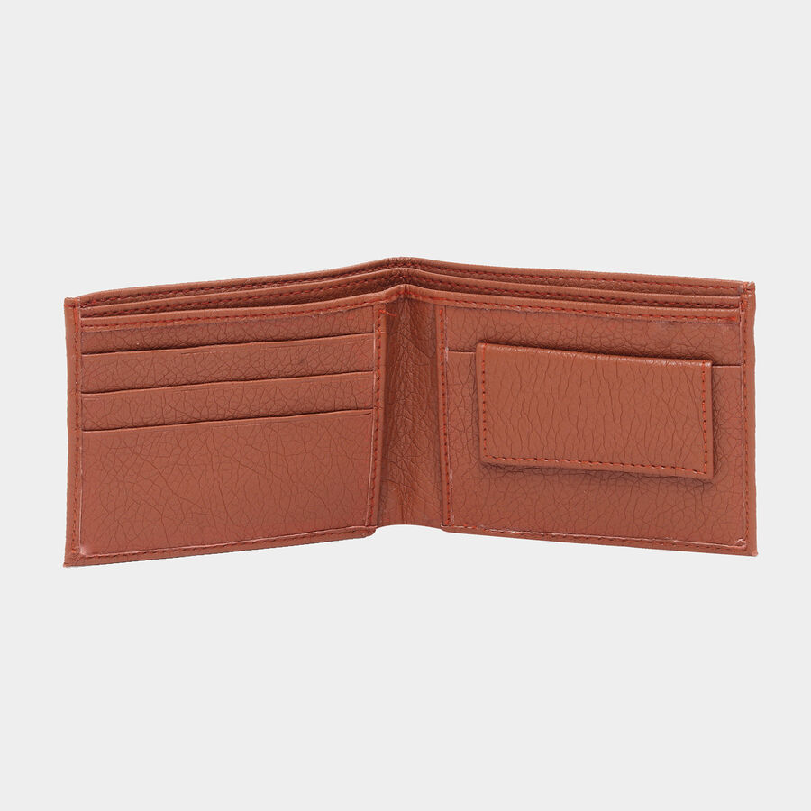 Men PU Tan Wallet, , large image number null