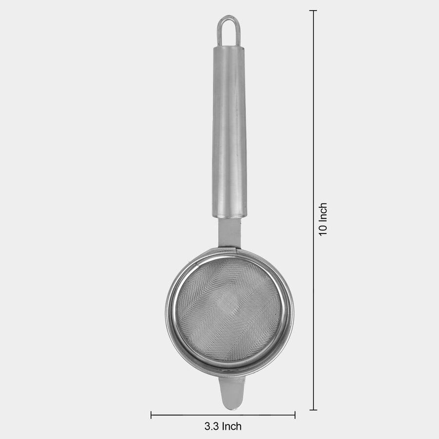 Steel Tea Strainer, 8.5 cm Dia., , large image number null