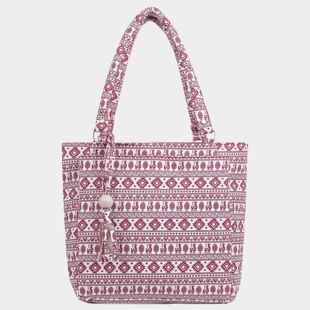 Lucky Charm                         Women's Pink Polyurethane Hand Bag