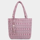 Women's Pink Polyurethane Hand Bag, , small image number null