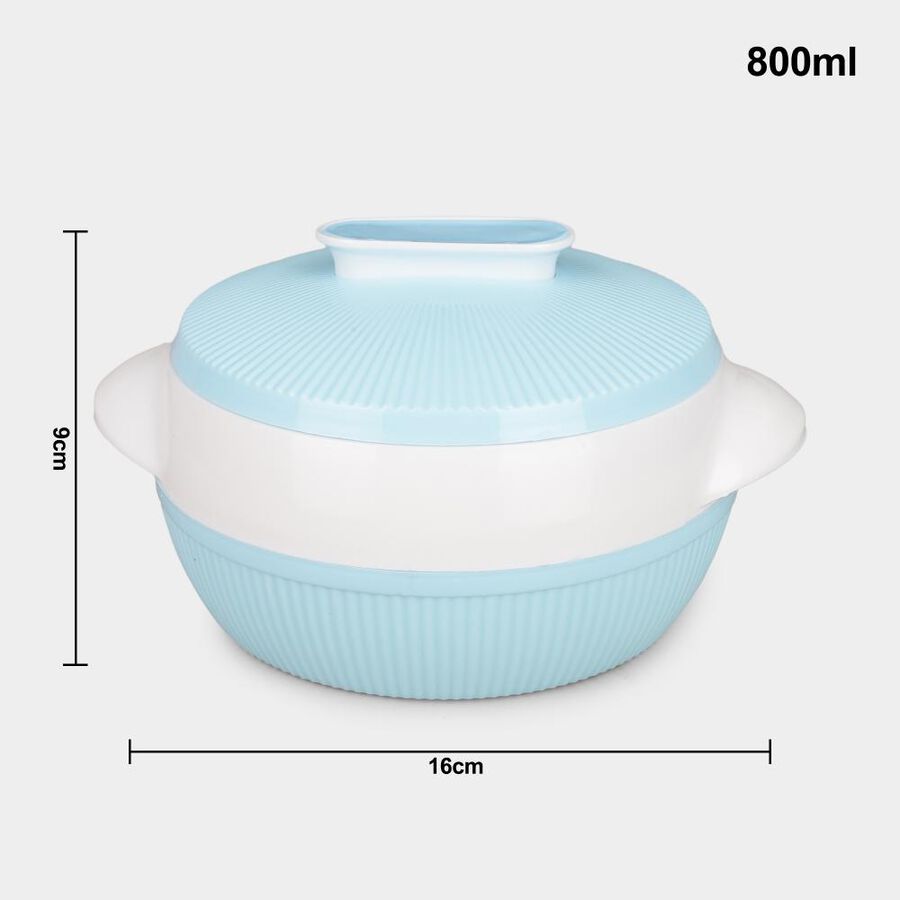 800ml Stainless Steel , Plastic Casserole, , large image number null