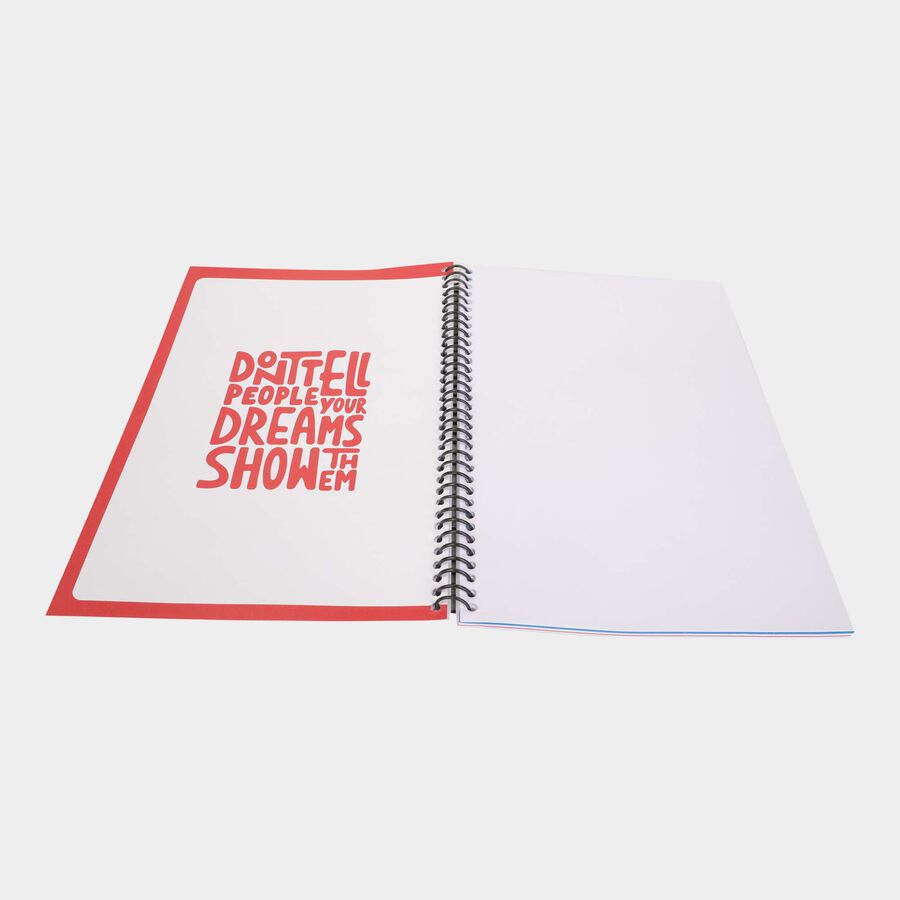 Paper Notebook, Orange, 21 cm X 29.7 cm, 220, , large image number null