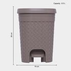 नीला प्लास्टिक का कूड़ेदान - 25 लीटर, , small image number null