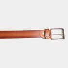 Men's Tan Polyurethane Casual Belt, , small