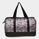 Black Fabric-Nylon Duffle Bag, , small image number null