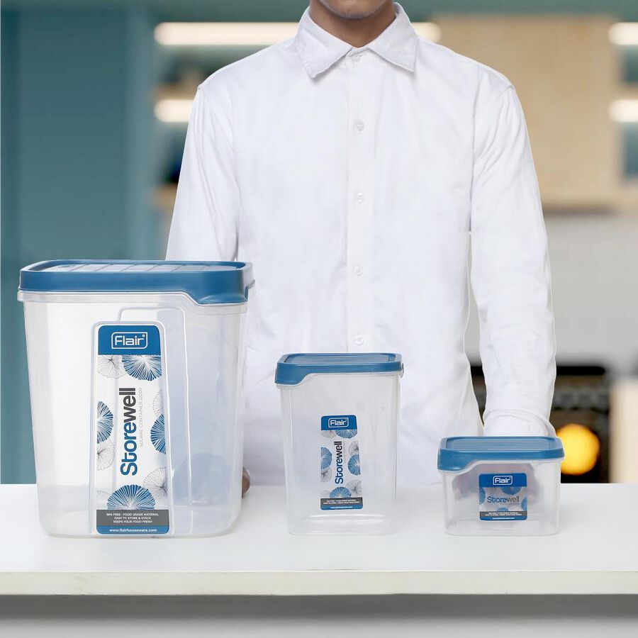 Plastic Container Set of 3, , large image number null