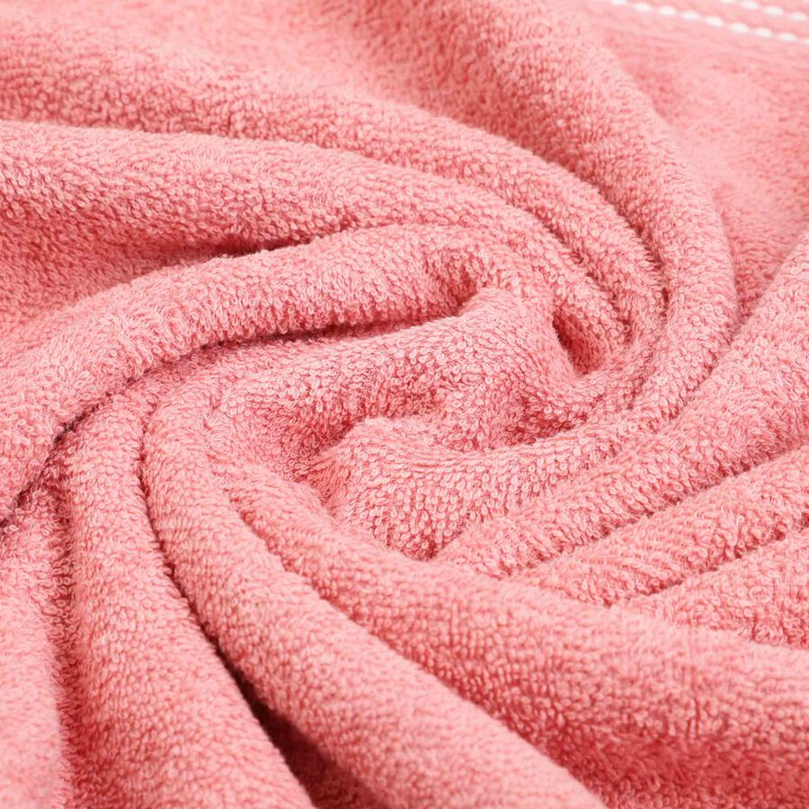 380 GSM Pink Cotton Bath Towel, , large