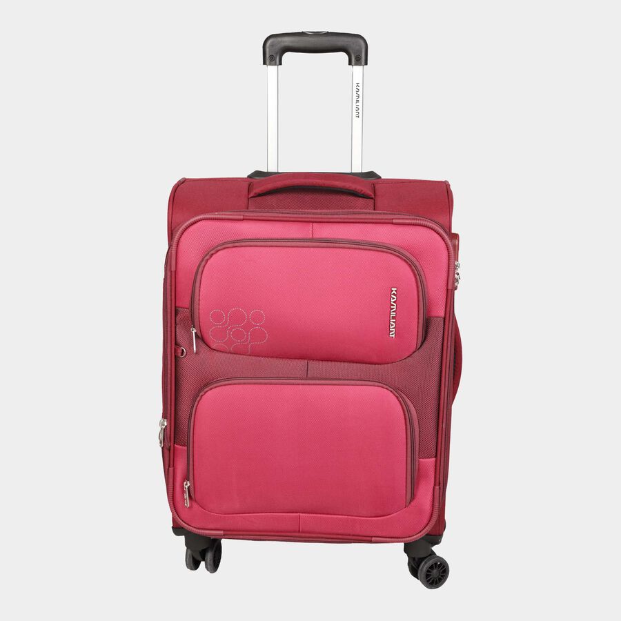Polyester Upright Trolley, 58 cm X 42 cm X 28 cm, Cabin Size, 46.5 L, , large image number null