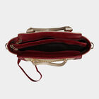 Women's Golden Polyurethane Tote Bag, , small image number null