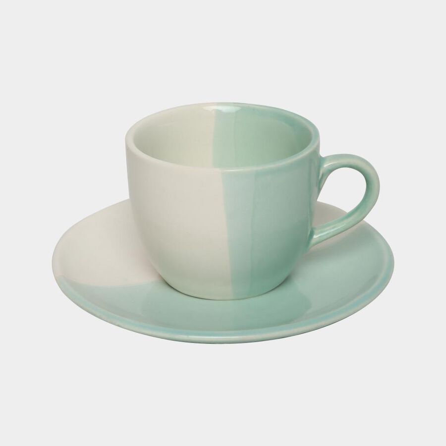 12 Pcs. Stoneware Cup and Saucer Set, , large image number null