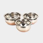 3 Pcs. Steel Handi, Induction Compatible, , small image number null