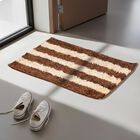 Anti-SKId Brown Polyester Door Mat, , small image number null