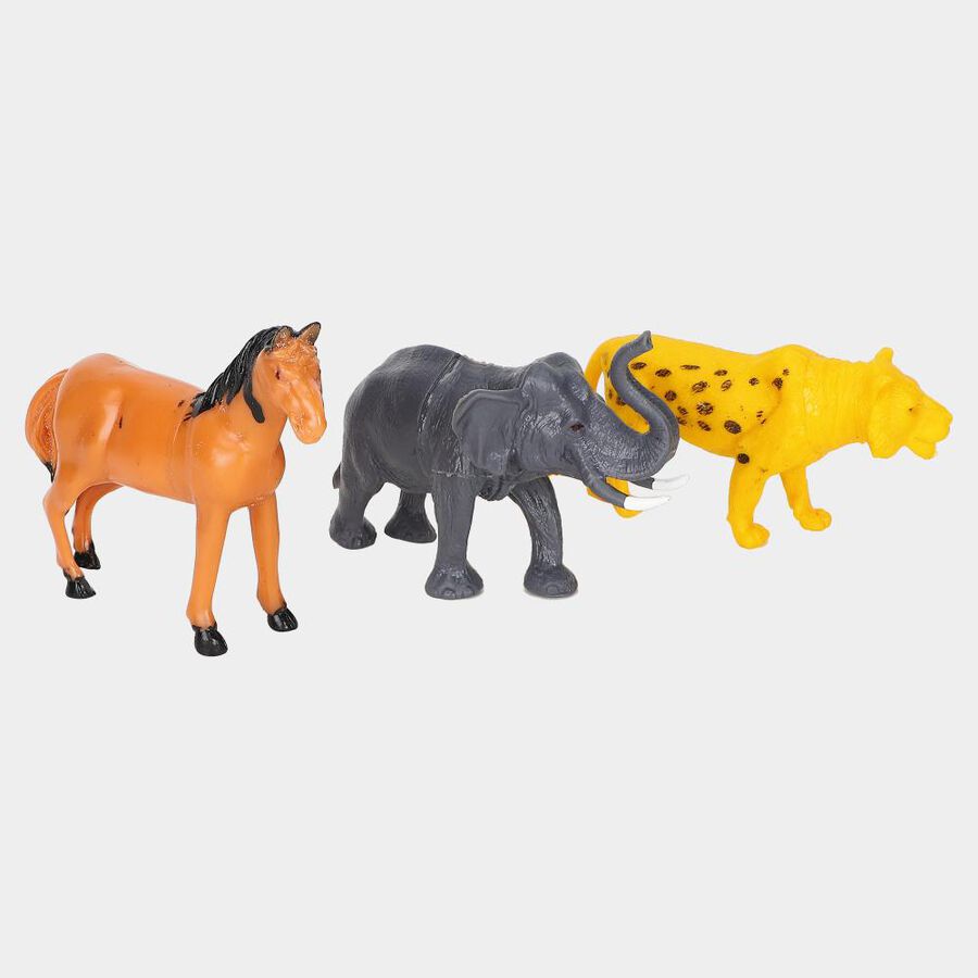 Kid's Wild Animal Toy Set, , large