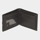 Men's Black Polyurethane Wallet, , small image number null