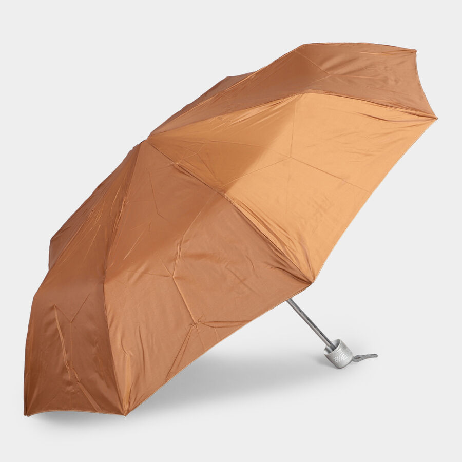 Brown Waterproof Cloth Umbrella, , large image number null
