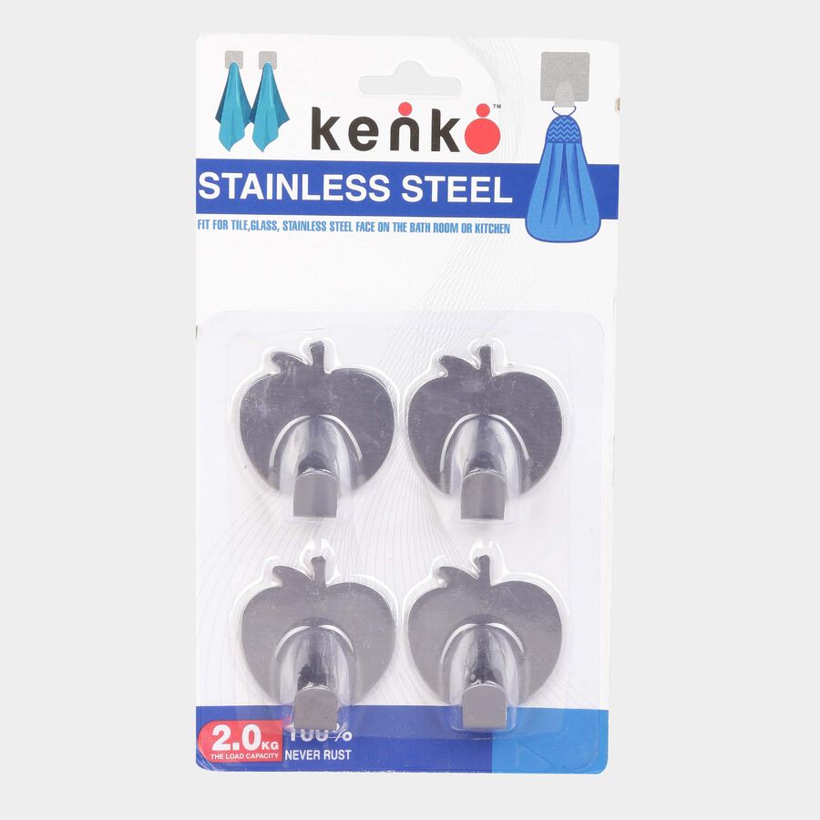 Steel Hook Set of 4, , large