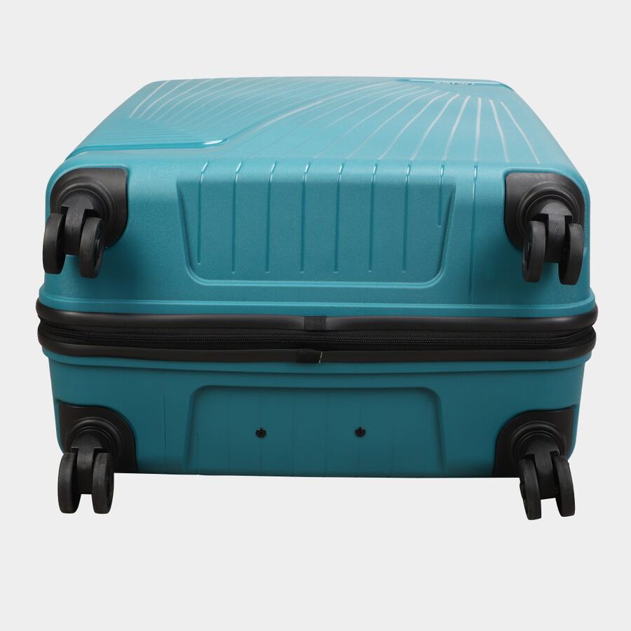 4-Wheel Green Polypropylene Hard Case Trolley, Small + Medium + Large, , large image number null
