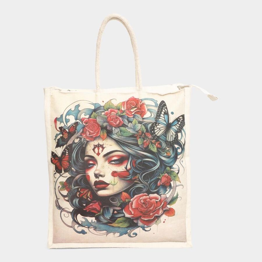 off-White Canvas Bag, , large image number null