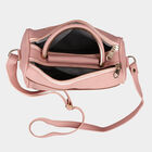 Women Plain Pink Sling Bag, , small image number null