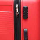 4-Wheel Red Polypropylene Hard Case Trolley, Small + Medium + Large, , small image number null
