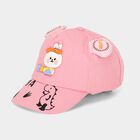 Kid's Pink Fabric Caps, , small