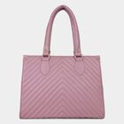Women's Dark Pink Polyurethane Hand Bag, , small image number null