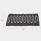 Grey Polyester Cotton Door Mat, , small image number null
